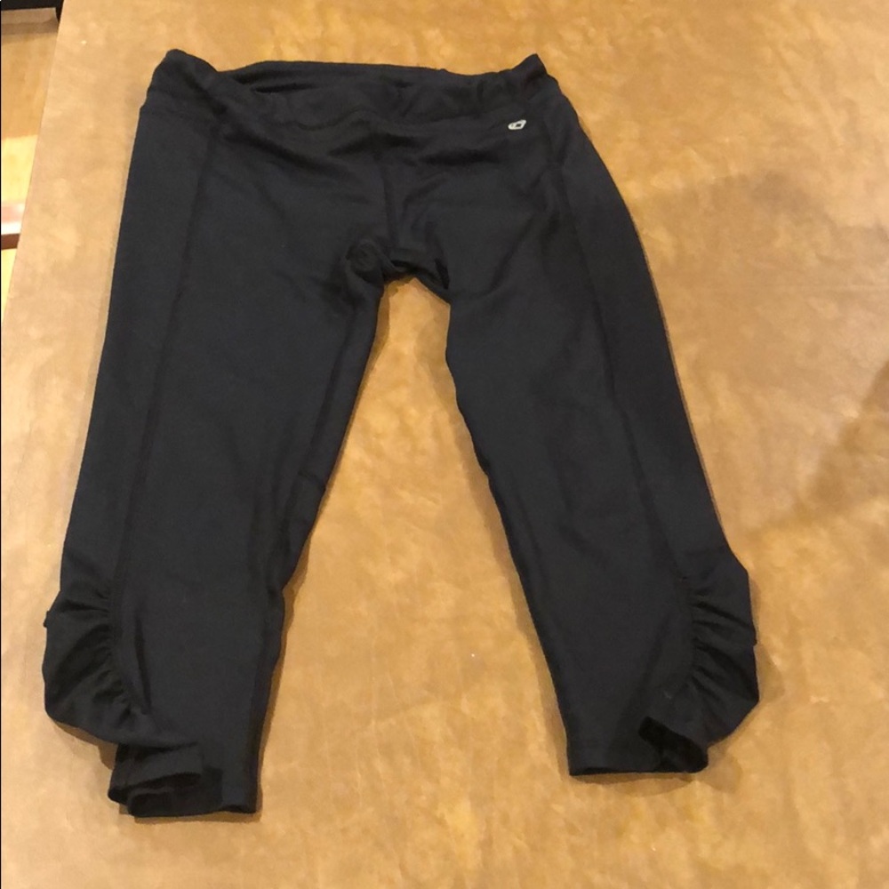 Colosseum Active cropper ruched leggings size L